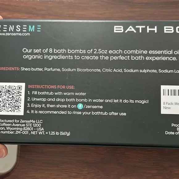 Bath Bombs for Men, Gift Set of 18 Scented Organic Handmade Bath Bombs of 2.5 oz